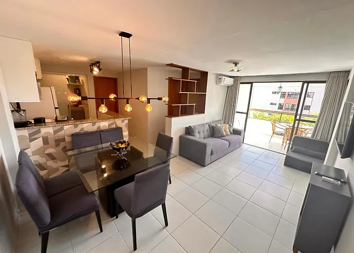 Guarajuba Paraiso Das Aguas - Apt 2 Quartos Com Ar E Tv Em Todos Os Comodos - Incluso Roupa De Cama E Banho - Filtro De Agua Gelada E Maquina De Lavar Dentro Do Apt - Total Conforto Para Vc E Sua Familia - Cond A Beira Da Lagoa E Perto Da Praia