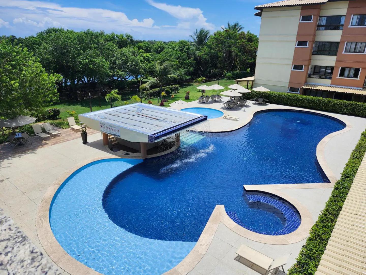 Paraiso Aguas - 2 Quartos Com Ar E Tv Em Todos Os Comodos - Incluso Roupa De Cama E Banho - Filtro De Agua Gelada E Maquina De Lavar Dentro Do - Total Conforto Vc E Sua Familia - Cond A Beira Da Lagoa E Perto Da