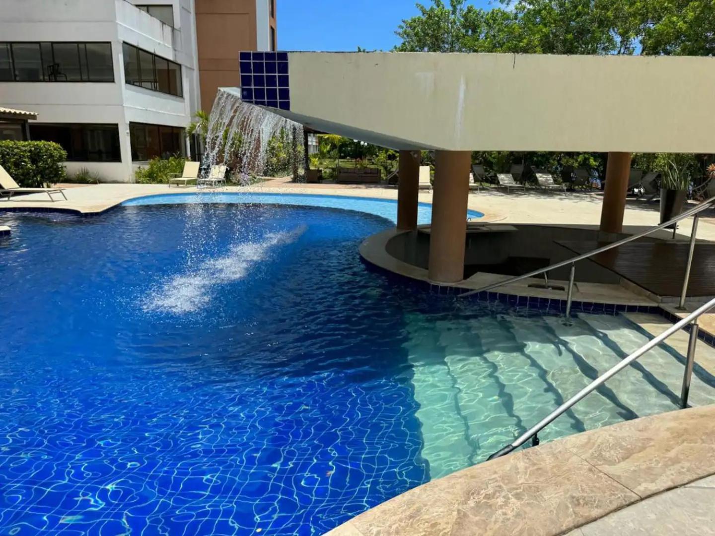 Paraiso Aguas - 2 Quartos Com Ar E Tv Em Todos Os Comodos - Incluso Roupa De Cama E Banho - Filtro De Agua Gelada E Maquina De Lavar Dentro Do - Total Conforto Vc E Sua Familia - Cond A Beira Da Lagoa E Perto Da *