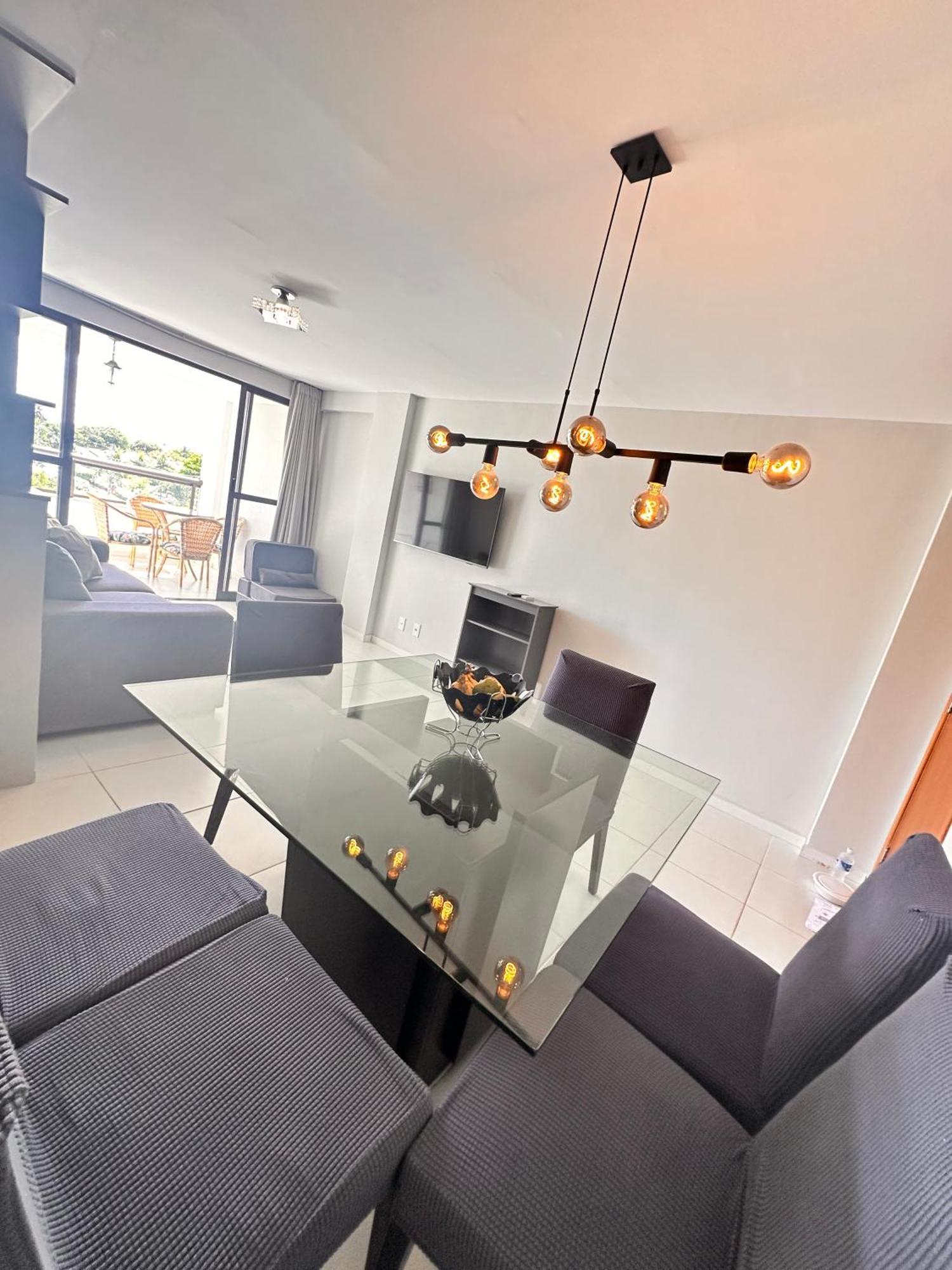 Apartment Paraiso Aguas - 2 Quartos Com Ar E Tv Em Todos Os Comodos - Incluso Roupa De Cama E Banho - Filtro De Agua Gelada E Maquina De Lavar Dentro Do - Total Conforto Vc E Sua Familia - Cond A Beira Da Lagoa E Perto Da Guarajuba