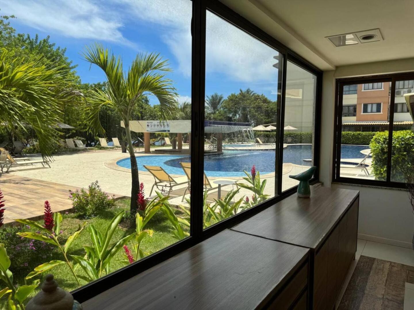 Paraiso Aguas - 2 Quartos Com Ar E Tv Em Todos Os Comodos - Incluso Roupa De Cama E Banho - Filtro De Agua Gelada E Maquina De Lavar Dentro Do - Total Conforto Vc E Sua Familia - Cond A Beira Da Lagoa E Perto Da